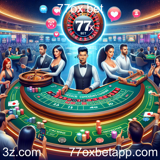 Cassino Ao Vivo: A Experiência Autêntica no 77ox Bet